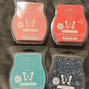 Scentsy Scent Bars - Pink, Red, Blue, and Black